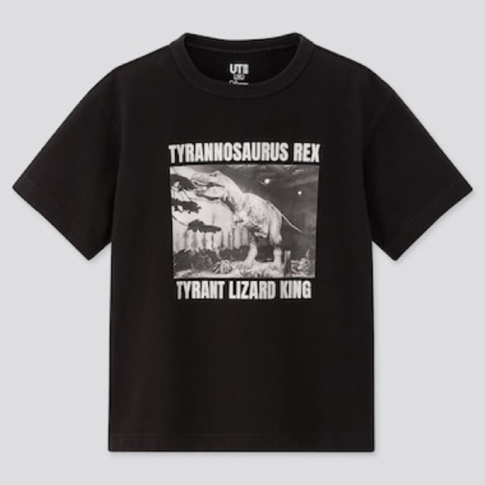 uniqlo kids short-sleeve graphic T-shirt